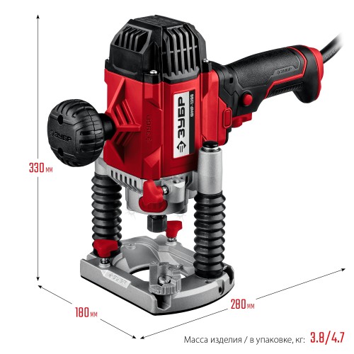 ЗУБР 1200 Вт, 50 мм, универсальный фрезер (ФМР-1200)