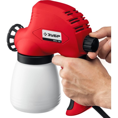 ЗУБР 120 Вт, краскопульт электрический, безвоздушный (ЗКПЭ-120)