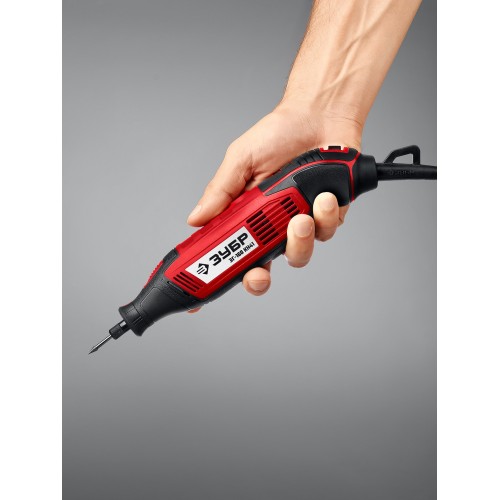 ЗУБР 245 предметов, 160 Вт, набор мини-насадок с гравером (ЗГ-160-H245)