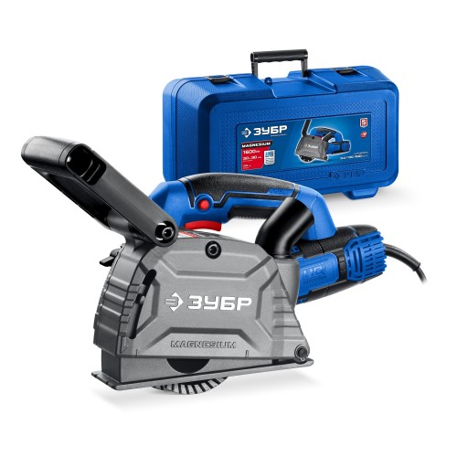 ЗУБР d 125 мм, 1600 Вт, 30 мм, штроборез (бороздодел), кейс, Профессионал (ЗШ-П30-1600 ПСТК)