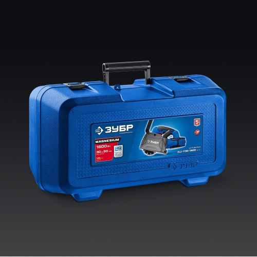 ЗУБР d 125 мм, 1600 Вт, 30 мм, штроборез (бороздодел), кейс, Профессионал (ЗШ-П30-1600 ПСТК)