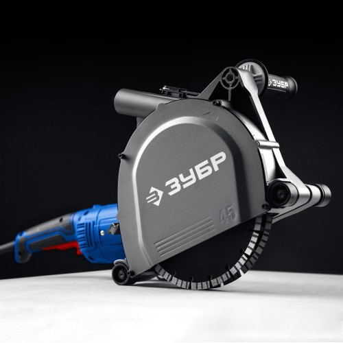 ЗУБР d 180 мм, 2200 Вт, 45 мм, штроборез (бороздодел), Профессионал (ЗШ-П45-2200 ПТ)