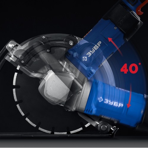 ЗУБР d 305 мм, 2700 Вт, 100 мм, штроборез (бороздодел), Профессионал (ЗШ-П100-2700 ПСТ)