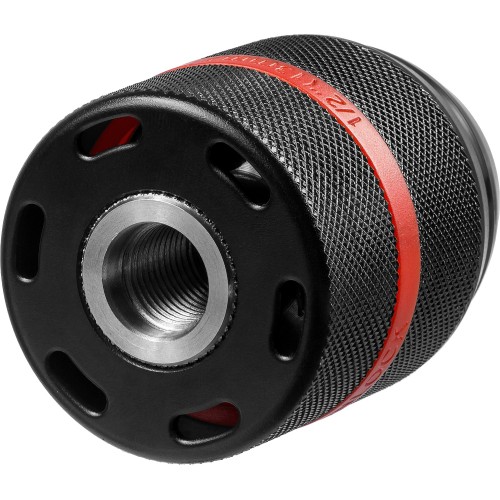 ЗУБР 13 мм, 1/2″, ударный быстрозажимной патрон с фиксатором для дрели, Профессионал (29072-13-1/2)