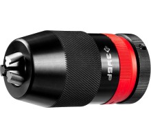 ЗУБР d 0 -16 мм, высокоточный, быстрозажимной патрон с фиксирующим кольцом для станков, Профессионал (29088-16)