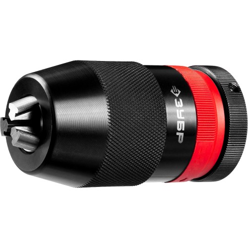 ЗУБР d 0 -16 мм, высокоточный, быстрозажимной патрон с фиксирующим кольцом для станков, Профессионал (29088-16)