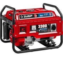ЗУБР 3300 Вт, газовый генератор (сжиженный газ / природный газ / бензин) (СГ-3300)