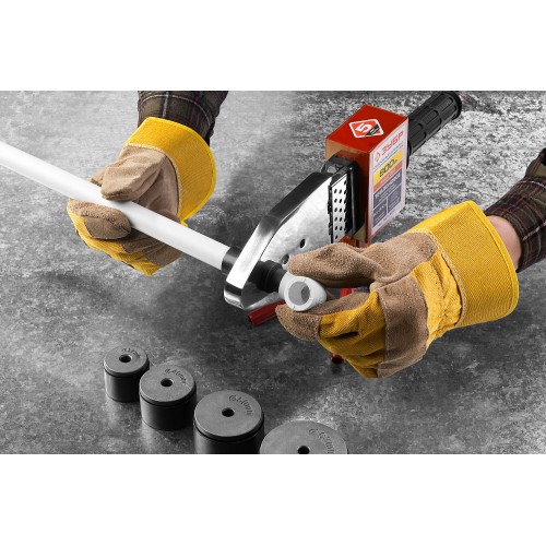 ЗУБР 800 Вт, паяльник для полипропиленовых труб, 6 насадок в комплекте (АСТ-800)