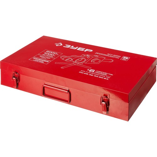 ЗУБР 2000 / 1000 Вт, паяльник для полипропиленовых труб, 6 насадок в комплекте (АСТ-2000)