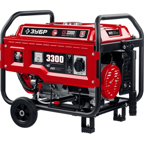 ЗУБР № 1 для генераторов мощностью до 3500 Вт, набор колес + рукоятка (НКР-1)