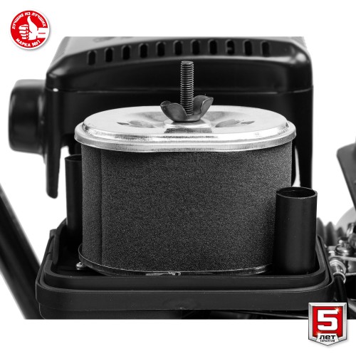 ЗУБР 15 кН, 80 кг, бензиновая виброплита (ВПБ-15 Г)