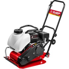ЗУБР 15 кН, 80 кг, бензиновая виброплита (ВПБ-15 А)
