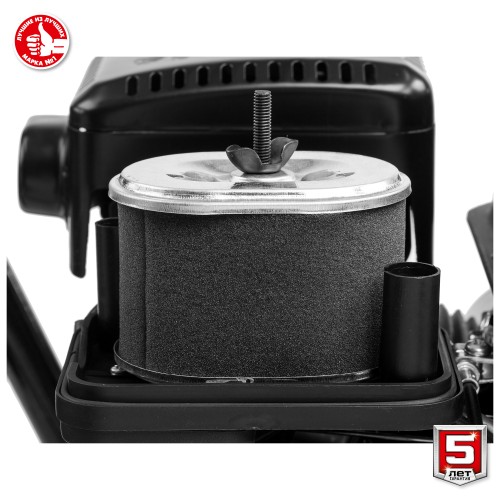 ЗУБР 15 кН, 80 кг, бензиновая виброплита (ВПБ-15 А)