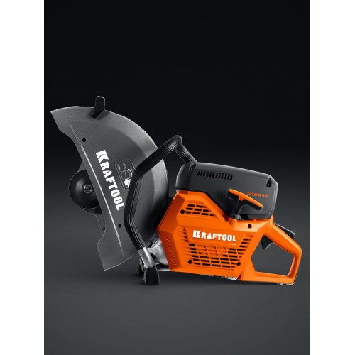 KRAFTOOL 3700 Вт, 350 мм, без диска, бензорез по металлу (рельсорез) (K760-14)