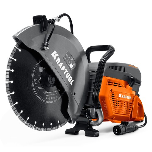 KRAFTOOL 4800 Вт, 400 мм, диск в комплекте, бензорез по бетону (бетонорез) (K970-16 H)