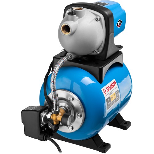 ЗУБР 800 Вт, бак 20 л, автоматическая насосная станция (НАС-М3-800)