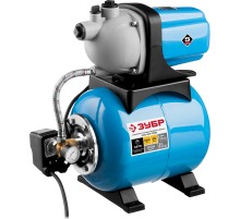 ЗУБР 1000 Вт, бак 20 л, автоматическая насосная станция (НАС-М3-1000)