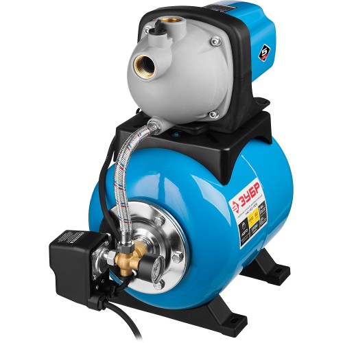 ЗУБР 1000 Вт, бак 20 л, автоматическая насосная станция (НАС-М3-1000)