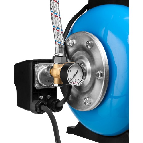 ЗУБР 1200 Вт, бак 20 л, автоматическая насосная станция (НАС-М3-1200)