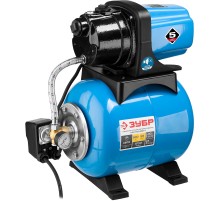 ЗУБР 800 Вт, бак 20 л, автоматическая насосная станция, чугунный корпус (НАС-М3-800-Ч)