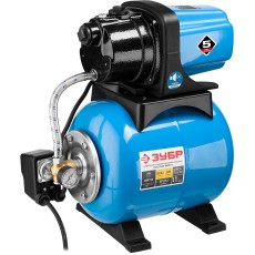 ЗУБР 800 Вт, бак 20 л, автоматическая насосная станция, чугунный корпус (НАС-М3-800-Ч)