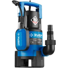 ЗУБР 400 Вт, дренажный насос для грязной воды, Профессионал (НПГ-Т3-400)