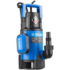 ЗУБР 900 Вт, дренажный насос для грязной воды, Профессионал (НПГ-Т3-900)