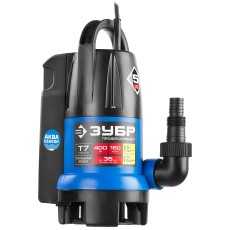 ЗУБР АкваСенсор 400 Вт, дренажный насос для грязной воды, Профессионал (НПГ-Т7-400)
