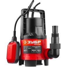 ЗУБР 550 Вт, дренажный насос для грязной воды (НПГ-М1-550)