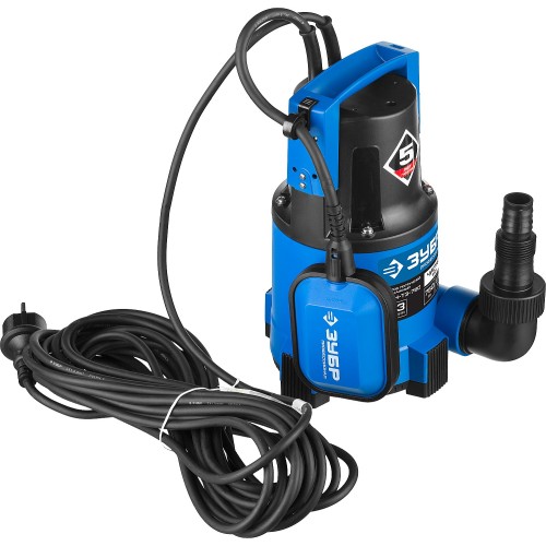 ЗУБР 750 Вт, дренажный насос с минимальным уровнем откачки, Профессионал (НПЧ-Т3-750)