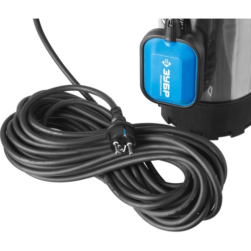 ЗУБР 1000 Вт, дренажный насос с большим напором, корпус из нержавеющей стали, Профессионал (НПЧ-Т5-1000-С)