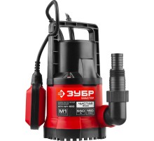 ЗУБР 550 Вт, дренажный насос с минимальным уровнем откачки (НПЧ-М1-550)