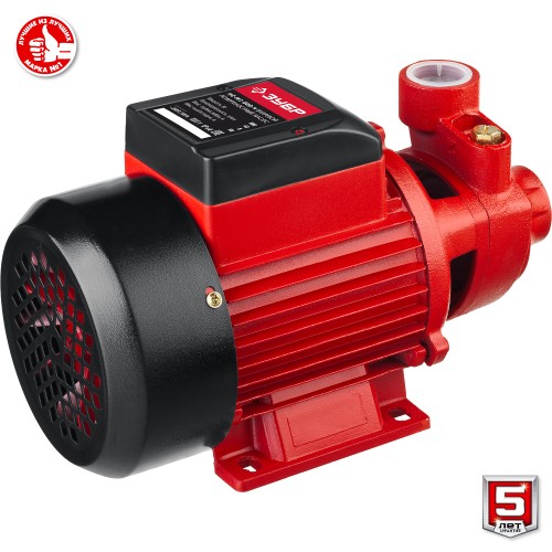 ЗУБР 800 Вт , поверхностный вихревой насос, корпус из чугуна (НС-М1-800-Ч)