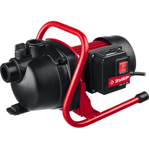 ЗУБР 1000 Вт, поверхностный (садовый) центробежный насос (НПЦ-М1-1000)