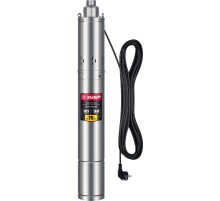ЗУБР 900 Вт, 110 м напор, скважинный насос винтовой, корпус из нержавеющей стали (НСВ-75-110)