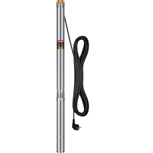 ЗУБР 1000 Вт, 80 м напор, скважинный центробежный насос, корпус из нержавеющей стали (НСЦ-75-80)