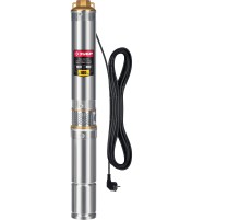 ЗУБР 900 Вт, 60 м напор, скважинный центробежный насос, корпус из нержавеющей стали (НСЦ-100-60)
