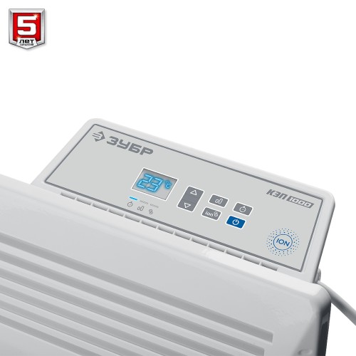 ЗУБР ПРО серия 1 кВт, электрический конвектор, Профессионал (КЭП-1000)