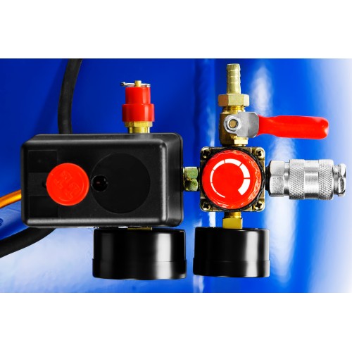 ЗУБР 440 л/мин, 100 л, 2200 Вт, ременной масляный компрессор, Профессионал (ЗКПМ-440-100-Р-2.2)