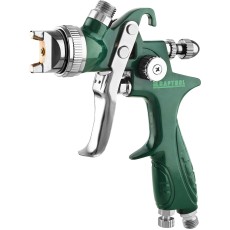 KRAFTOOL AirKraft, HVLP, 1.7 мм, пневматический краскопульт с верхним бачком (06522-1.7)