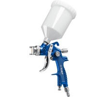 ЗУБР PRO 600, HVLP, 1.7 мм, пневматический краскопульт с верхним бачком, Профессионал (06563-1.7)