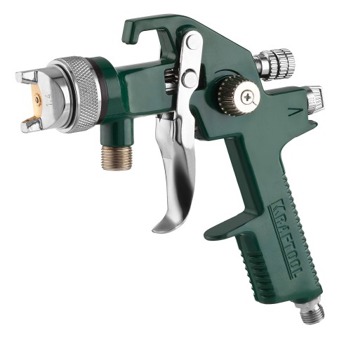 KRAFTOOL AirKraft, HVLP, 1.4мм, пневматический краскопульт с нижним бачком (06520-1.4)