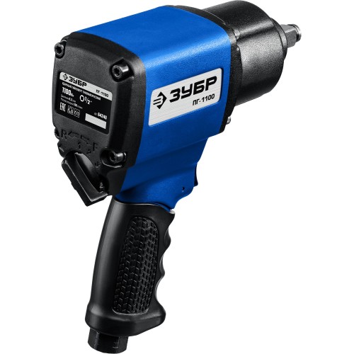 ЗУБР ПГ-1100, 1/2″, 1100 Н·м, ударный пневматический гайковерт, Профессионал (64240)