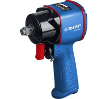 ЗУБР ПГ-610К, 1/2″, 610 Н·м, ударный пневматический гайковерт, Профессионал (64270)+M675