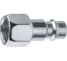 ЗУБР 1/4″F - рапид штуцер, переходник, Профессионал (64914-1/4)