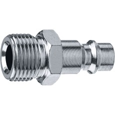 ЗУБР 3/8″M - рапид штуцер, переходник, Профессионал (64915-3/8)