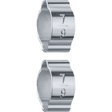 ЗУБР 7 - 9 мм, 2 шт, обжимной хомут, Профессионал (64929-07-09)