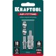 KRAFTOOL (штуцер ″елочка″, 10 мм - рапид муфта) + (рапид штуцер-штуцер ″елочка″, 10 мм) + (обжимные хомуты 2 шт), набор (06599-10-H)
