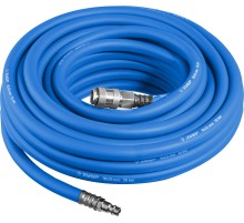 ЗУБР 10 м, 10 х 15 мм, 20 бар, воздушный шланг с фитингами рапид, Профессионал (6481-10)