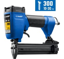 ЗУБР Т300-30 пневматический нейлер для гвоздей 18Ga, тип 300 (10-30 мм), Профессионал (31932)